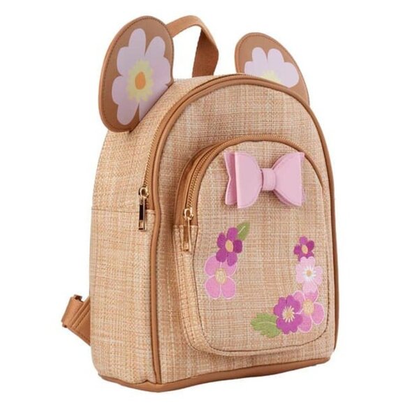 Disney Minnie Mouse Summer Floral Backpack - NWT - Picture 4 of 8